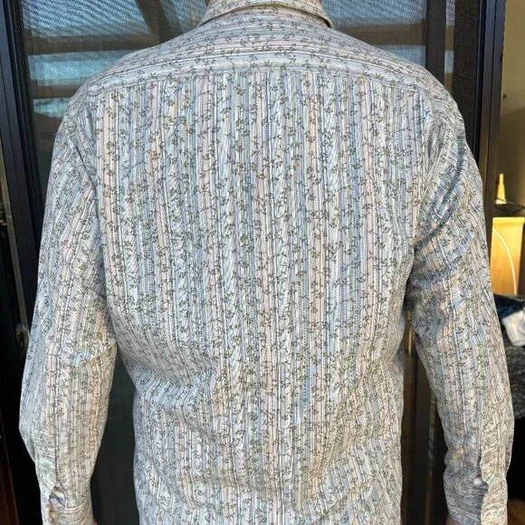 Robert Graham M Subtle Striped long sleeved shirt - Picture 2 of 9